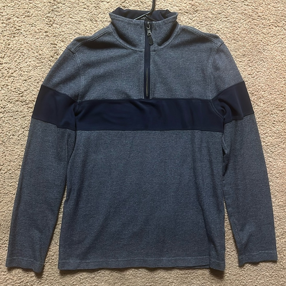 Banana Republic Quarter Zip Fleece Mens Size Medium